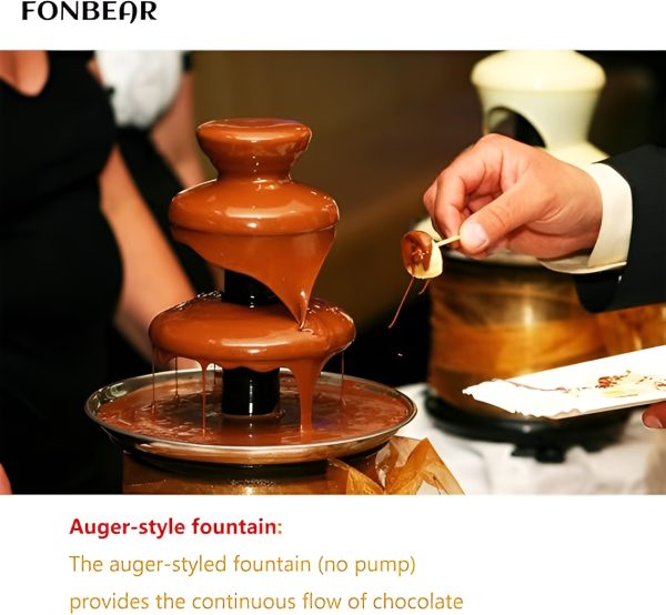 Chocolate Fountain 3-tier Mini Chocolate Tower