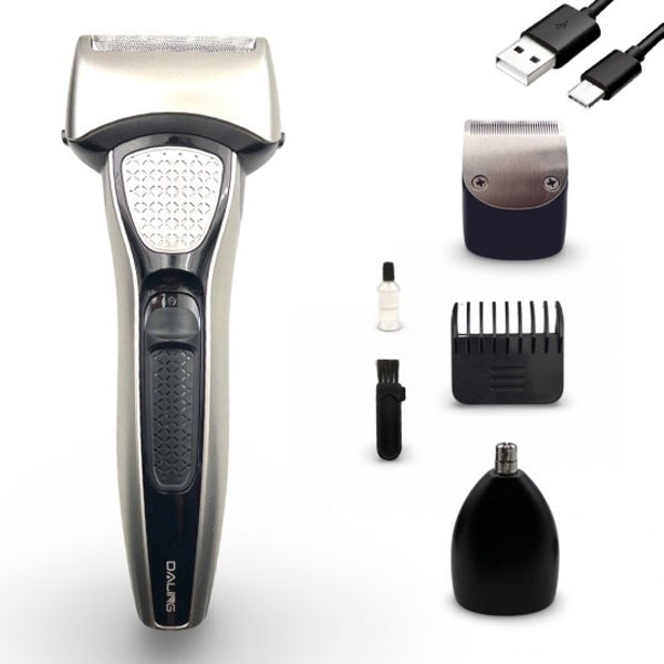 Daling Dl-9253 Professional Grooming Kit 3 In 1 With Lcd Display