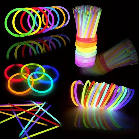 Glow Costume In The Dark Sticks Connectors | Glow In The Dark Party Bracelets