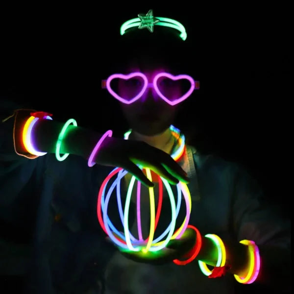 Glow Costume In The Dark Sticks Connectors | Glow In The Dark Party Bracelets