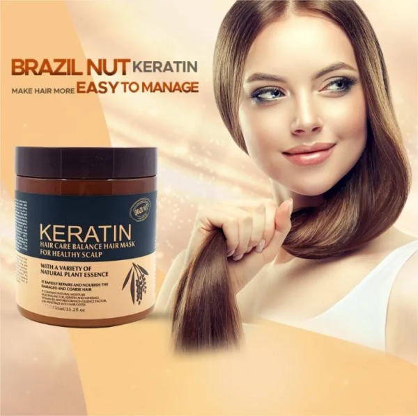 Keratin Hair Care Balance Hair Mask For Healthy Scalp 500ml